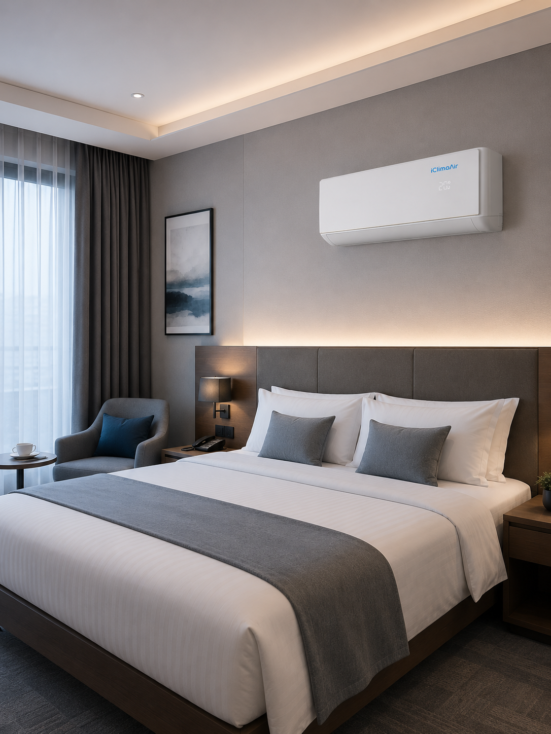 Bedrooms and hotel rooms